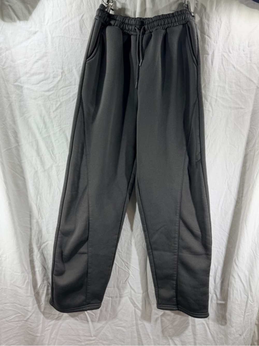 Soft Taupe Fleece Lined Sweatpants - Cozy Interior